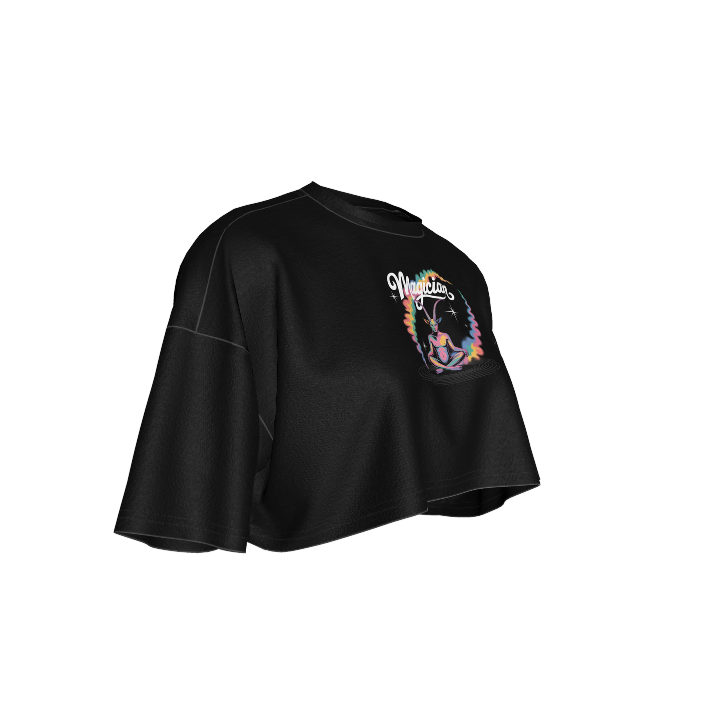 Magician Womens Crop Top
