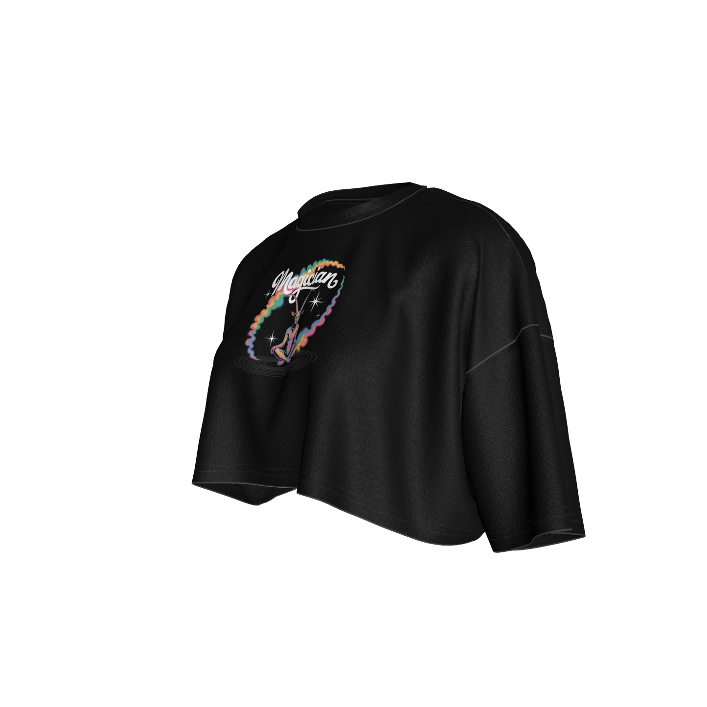 Magician Womens Crop Top