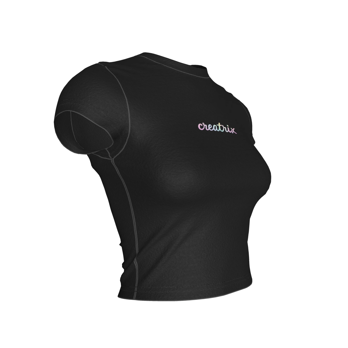 Womens Creatrix Crop Shirt